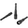 Performance Tool W9022 Magnetic Nut Driver Set with Lobular Drive, 1/4-Inch Quick Release Hex Shank, 3-Piece Set (Sizes: 1/4, 3/8 and 5/16-Inch)