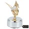 Matashi 24K Gold Plated Music Box with Crystal Studded Swan Figurine Home Bedroom Living Room Decor Tabletop Ornaments Showpiece Gift for Valentine's Day - Swan Lake