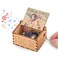 Wood Musical Box, The Promised Neverland Music Box Wooden Musical Instrument with Melody Isabella&rsquo;s Lullaby Gift for Birthday Anniversary Holiday (Style 5)