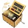 ukebobo Wooden Color Painted Music Box - Grandma I Love You 3000 Music Box,Gift from Grandson or Granddaughter to Grandma, Unique Music Box for Grandma - 1 Set
