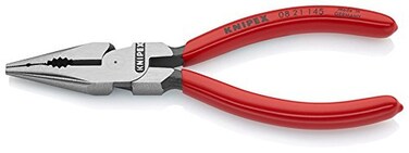 KNIPEX Tools - Needle-Nose Combination Pliers (821145) 0.5 Liters, Black