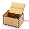 Nostalgish Music Boxes Hand Crank Wooden Musical Boxes Music Box - Unique Gift (Wood, Friends)