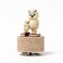 DANVON Owl Music Box Figurine, Sculpted Hand-Painted Musical Figure Gifts, for Birthday Mothers Day Anniversary, Play You are My Sunshine