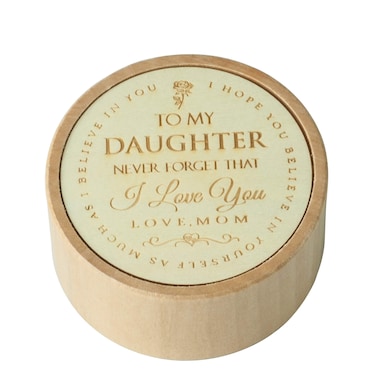 Noland Your are My Sunshine Music Box, Inspirational Gift for Daughter from Mom, Never Forget That I Love You