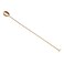 Barfly - M37019GD Barfly Muddle Bar Spoon, Muddler 15 3/4" (40 cm), Gold