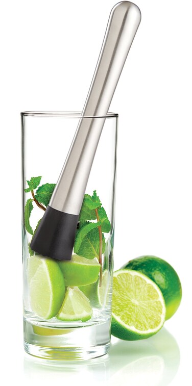 HIC Bar Muddler, Stainless Steel, BPA Free