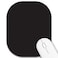 Small Mouse Pad 6 x 7 Inch，Mini Mouse Pad Thick for Laptop Wireless Mouse Home Office Travel，with Non-Slip Rubber Base, Waterproof Mouse Mat，Black