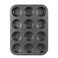 Walooza Muffin Cupcake Pan, Muffin Tins Nonstick 12, Muffin Top Pan, Cheese Cake Pan for Baking, Toast Oven Baking Supplies Non Stick Cupcake Tray