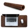 Londo Top Grain Leather Extended Mouse Pad - Desk Mat Brown