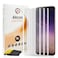 Akcoo [3 Pack Galaxy S8 Screen Protector, UV Tempered Glass, Full Screen Adhesive [Not Edge Glue], Scratch Repair, Sensitive Touch, HD without Black Edges