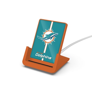SOAR NFL Cell Phone Wireless Charging Stand V.4, Miami Dolphins