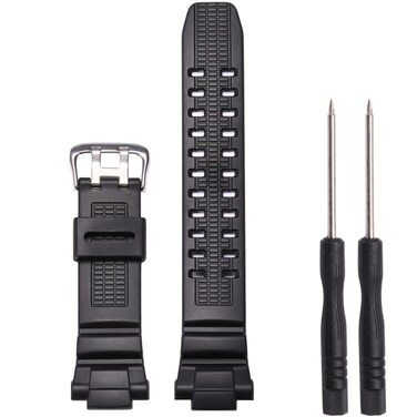 Resin Strap Compatible with Casio G-Shock GW3000B GW-3500 GW-2500B G-1000 Men's Black Replacement Rubber Wrist Watch band Bracelet
