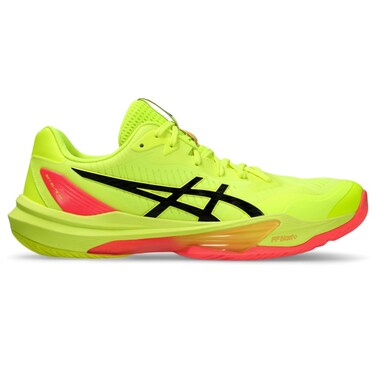 ASICS Men's Sky Elite FlyteFoam 3 Volleyball Shoes, 12.5, Safety Yellow/Black