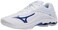 Mizuno Wave Lightning Z6 Mens Volleyball Shoe, White-Navy, 16