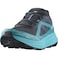 Salomon Men's ULTRA FLOW Trail Running Shoes for Men, Carbon / Tahitian Tide / Deep Dive, 10.5