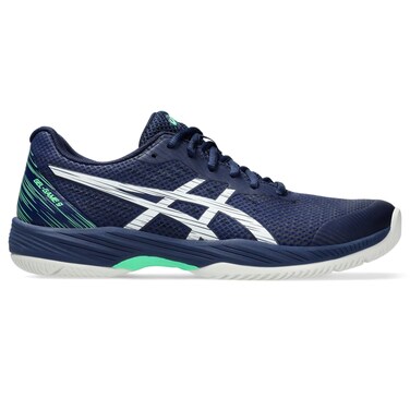 ASICS Men's Gel-Game 9 Tennis Shoes, 10, Blue Expanse/White