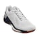 WILSON Men's Rush Pro 4.0 Sneaker, White/Navy Blazer/Tan, 14