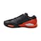 Wilson Rush Pro Ace Men's Tennis Shoe - Black/Vermillion Orange, Size 8.5 US