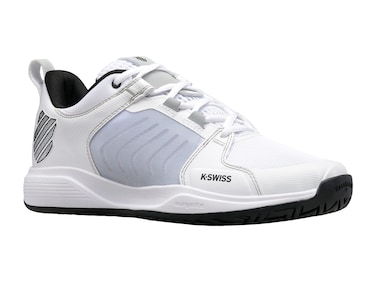 K-Swiss Men's Ultrashot Team Tennis Shoe, White/Black/Highrise, 9 M