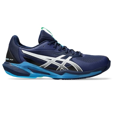 ASICS Men's Solution Speed FlyteFoam 3 Tennis Shoes, 7.5, Blue Expanse/White