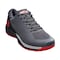 Wilson Rush Pro Ace Pickler Men&#39;s Pickleball Shoe, Ebony / Black/Wilson Red, Size 12.5