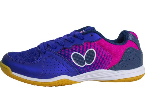 Butterfly Men&#39;s Lezoline Vilight Shoes - Athletic, Lightweight Comfort, Quality Excellent Grip Table Tennis Ping Pong Shoe Navy
