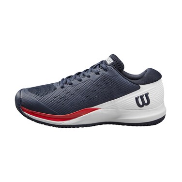 Wilson Rush Pro Ace Men's Tennis Shoe, Navy Blazer/White/Infrared, Size 11