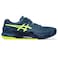 ASICS Men's Gel-Resolution 9 2E Tennis Shoes, 9.5, MAKO Blue/Safety Yellow