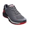 WILSON Men's Rush Pro Ace Pickler Sneaker, Ebony/Black Red, 10.5