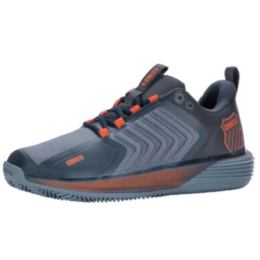 K-Swiss Men's Ultrashot 3 HB Tennis Shoe, Orion Blue/Windward Blue/Scarlet Ibis, 12 M