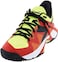 Diadora Men's B.Icon 2 All Ground Tennis Shoe (Yellow Flou DD/Black/Fiery Red, 11.0)