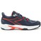 Diadora Men's Trofeo 2 All Ground Pickleball Shoes (Blue Corsair/White/Fiery Red, 8.5)