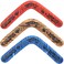 YOFOBU 3 Pack Australian Boomerang Pro Sports Boomerang Outdoor Sports Throw Catch Toy Flying Toy, Color Random