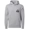 Reebok Men's Basketball Above The Rim Hoodie, Medium Grey Heather, XX-Large