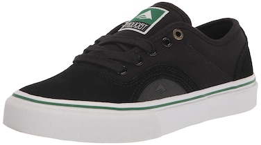 Emerica Men's Provost G6 Skate Shoe, Black/White/Gold, 11