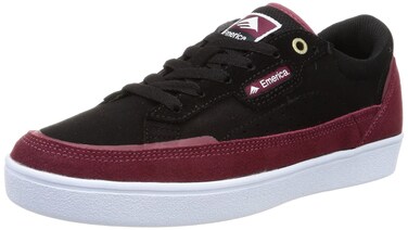 Emerica Men's Gamma X Independent Skate Shoe, Black/Red, 8