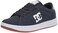DC Men's Striker Skate Shoe, Navy White, 3.5