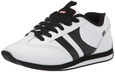 Globe mens Pulse Evo Skate Shoe, White/Black/Carbon, 5 US