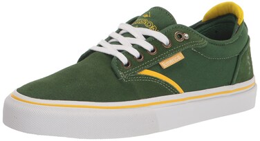 Emerica Men's Dickson X Shake Junt Skate Shoe, Green, 5