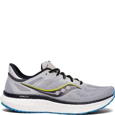 Saucony Men's Hurricane 23, Fog/Cobalt, 10 Medium