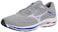 Mizuno Men's Wave Rider 24, Lunar Rock/Nimbus Cloud, 7 D US