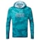 Gill Men's XPEL Long Sleeve Fishing Outdoor Sun Hoodie 50+ UV Sun Protection Water &amp; Stain Repellent - Pool Camo