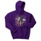 Zubaz Men's Standard Digital Logo Hoodie, Team Color, XX-Large
