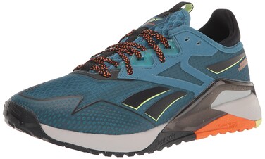 Reebok Men's Nano X2 Tr Adventure Cross Trainer, Harmony Green/Black/Solar Acid Yellow, 6