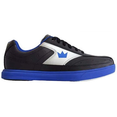 Brunswick Bowling Products Mens Renegade Bowling Shoes- M US, Black/Royal, 7.5