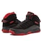 AND1 Pulse 2.0 Men&rsquo;s Basketball Shoes, Indoor or Outdoor, Street or Court - Black/Red, 11 Medium