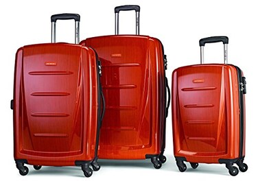 Samsonite Winfield 2 Hardside Luggage with Spinner Wheels, Orange, 3-Piece Set (20/24/28)