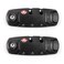 TSA Approved Luggage Loc2 Pack Toolbox Bag Combination Zipper Fixed Locks 3 Digit for Travel Backpack Customs&hellip; (2 Pack B)