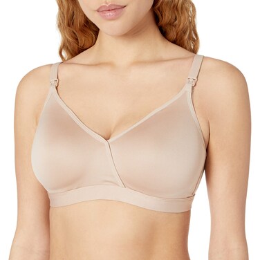 Playtex Women's Maternity &amp; Nursing Shaping T-Shirt Wirefree Bra US4958