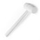 Plastic Meat Tenderizer Hammer, Tenderize Meats with Ease, Dual-Sided Meat &amp; Poultry Tenderizer, Dual-Sided Meat Hammer For Tenderizing Chicken, Beef, Pork &amp; Potatoes. (White)